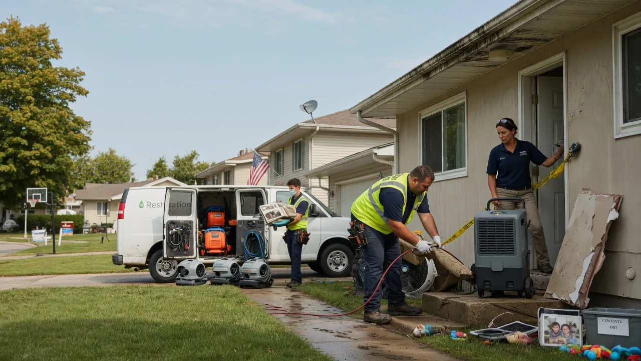 Water Damage Restoration in Nabb, IN near me
